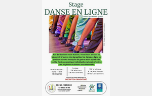Danse en ligne MJC St Clément