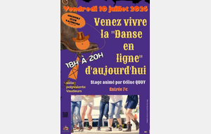 Stage de Danse en Ligne